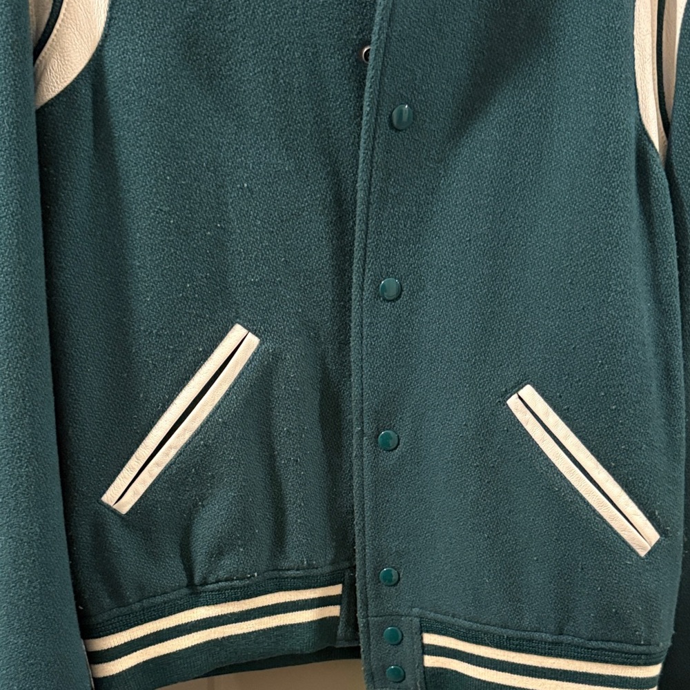 Saint Laurent Teddy Jacket - Green - Size 50 - Picture 8 of 12